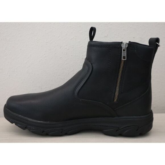 Skechers 64839 Men's 10.5M Black Resment-Korver Relaxed Fit Chelsea Boots - Picture 4 of 12